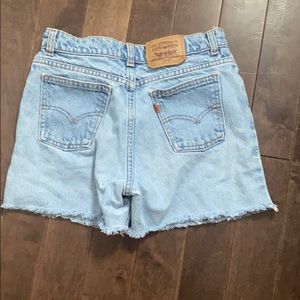 Levi Strauss High-Waisted Shorts